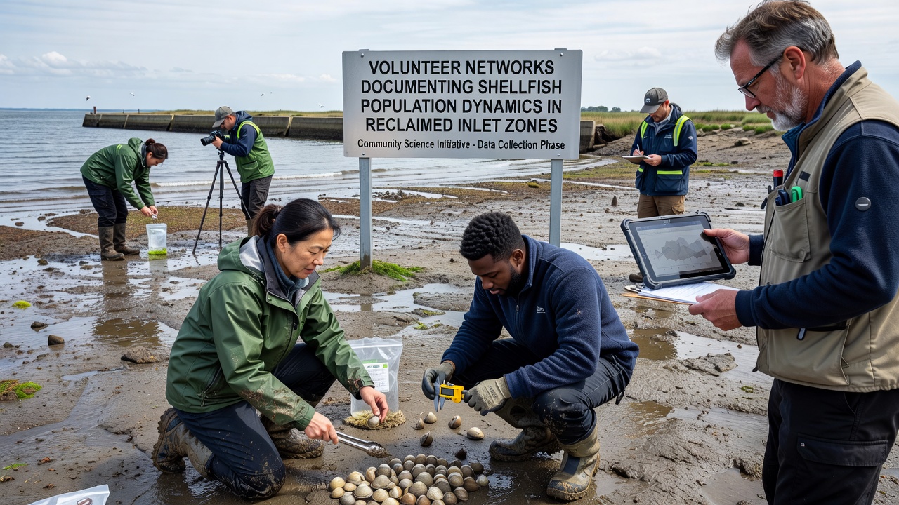 Volunteer Networks Track Shellfish Population Dynamics in Reclaimed Inlet Zones